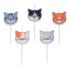 Kissalajitelma kakkukynttilät