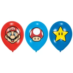 Super Mario-pallot 6kpl