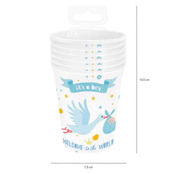 Baby shower boy-mukit 6kpl - Image 3