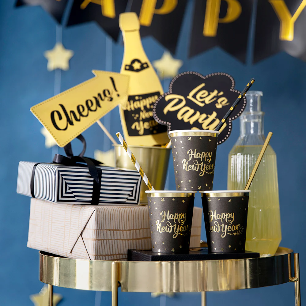 Lautasliinat Happy New Year 10kpl - Image 3