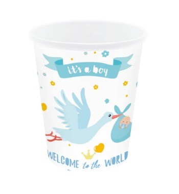 Baby shower boy-mukit 6kpl