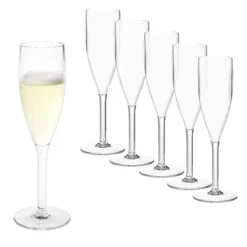 Kirkas kuoharilasi muovinen