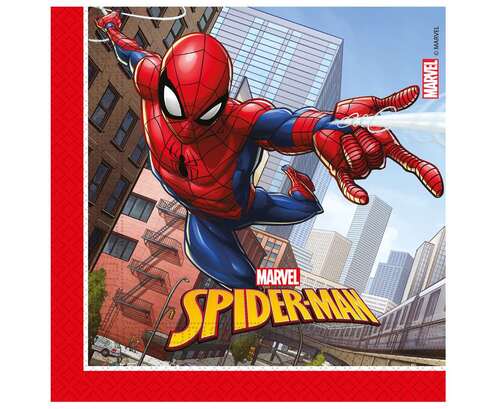 Spiderman-lautasliinat 20kpl