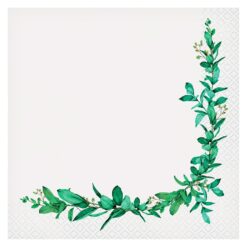 Vihreät lehdet-lautasliinat 20kpl