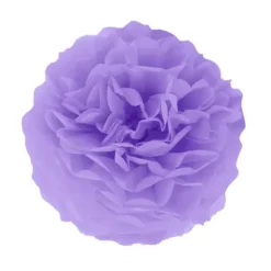 Pompom violetti, 15cm