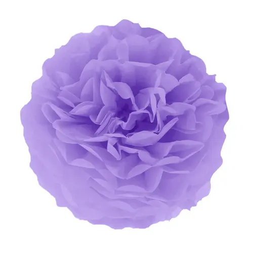 Pompom violetti, 35cm