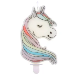 Pastelli yksisarvinen-kynttilä