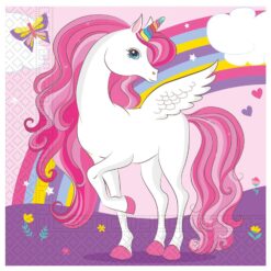 Unicorn rainbow -lautasliinat 20kpl
