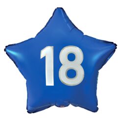 Foliopallo -18 sin. tähti 44cm