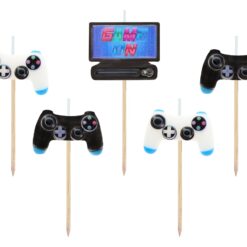 Kakkukynttilät Game, 5kpl
