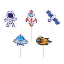 Avaruuskynttilät 5kpl