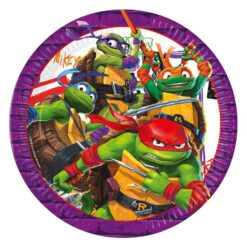 Turtles -lautaset 8kpl