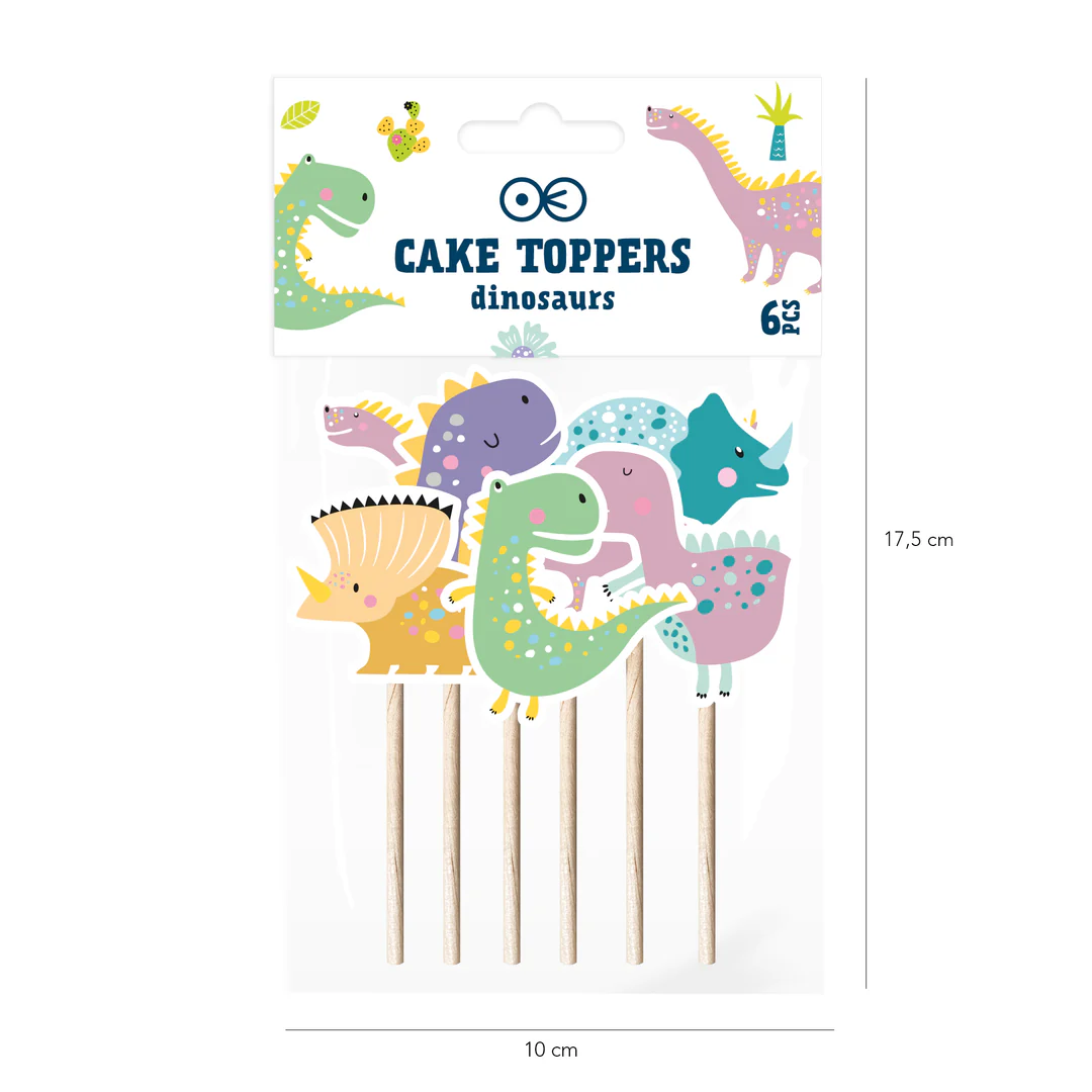 Koristetikut dinosaurus x6kpl - Image 3