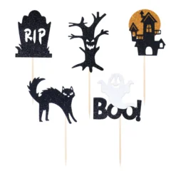 Koristetikut Halloween Boo 5kpl