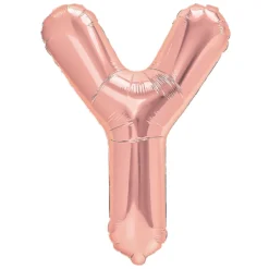 Puhallettava foliopallo Y ruusukulta 40cm