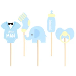 Koristetikut baby shower 5kpl
