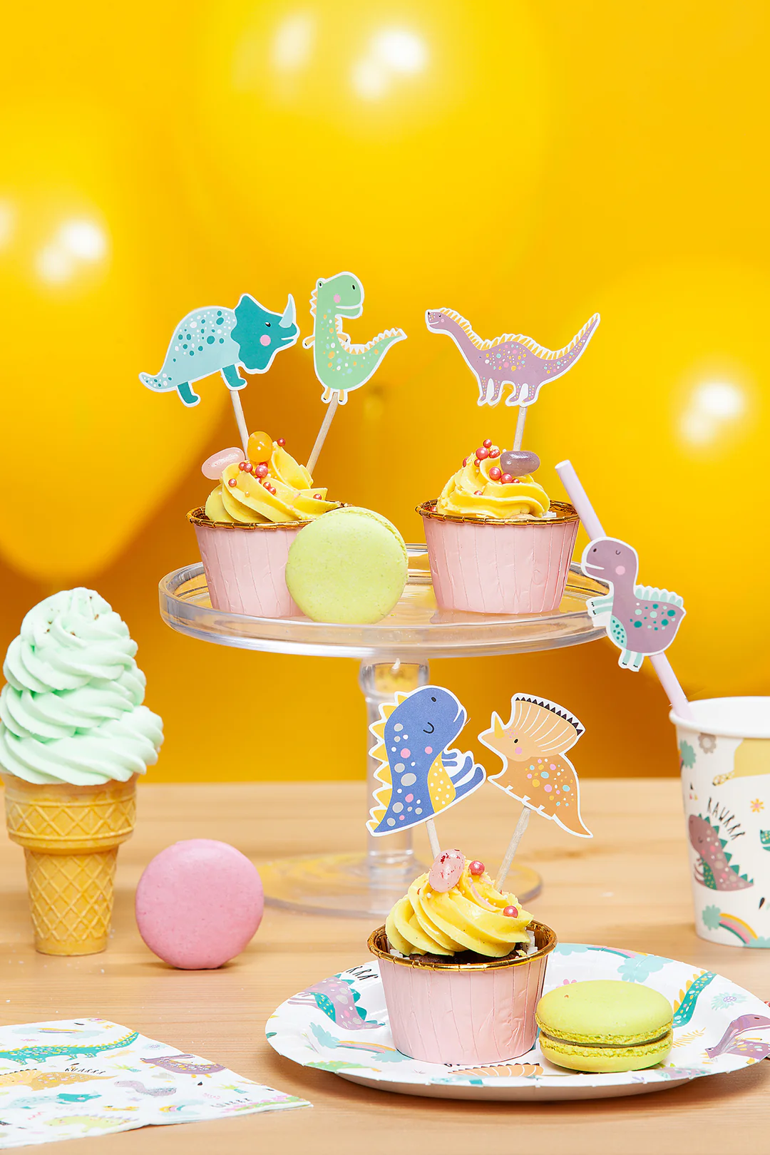 Koristetikut dinosaurus x6kpl - Image 4