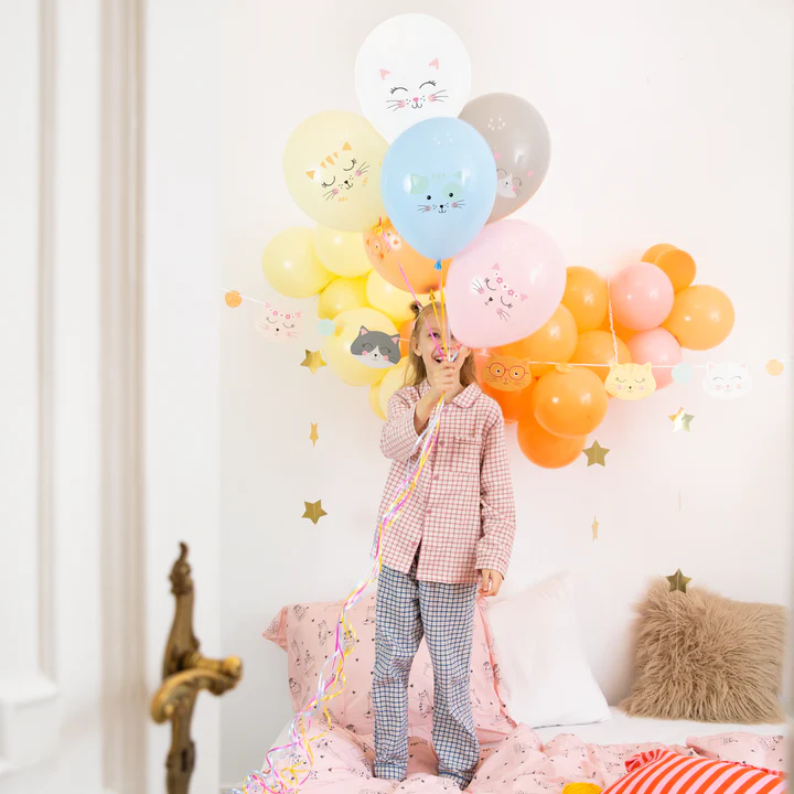 Ilmapallot kissa 6kpl - Image 2