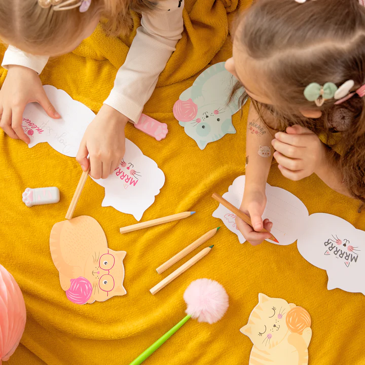 Kissa -kutsukortit 6kpl - Image 2