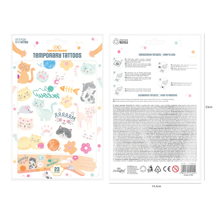 Siirtotatuoinnit Kissa - Image 2