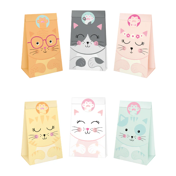 Kaverilahjapussit, kissa 6kpl