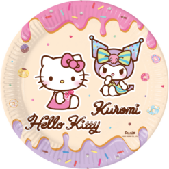 Isot Lautaset Hello kitty & Kuromi