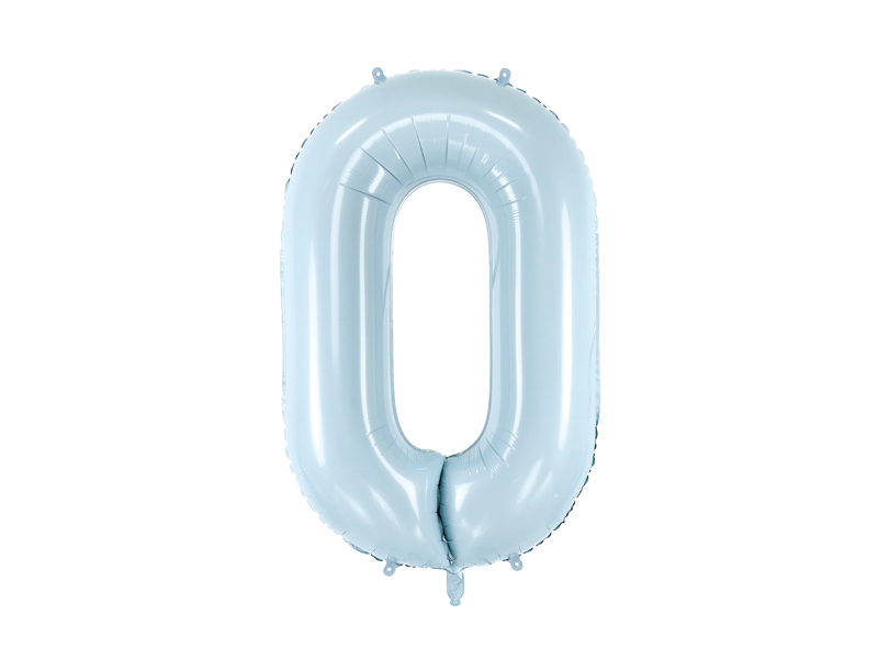 Foliopallo nro 0 72cm vaaleansininen