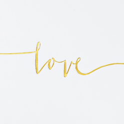 Vieraskirja, love  24 x 18,5 cm