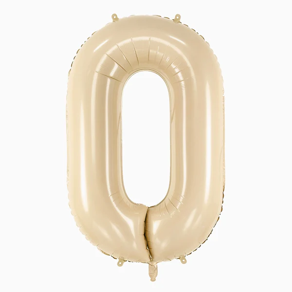 Foliopallo nro 0 72cm beige