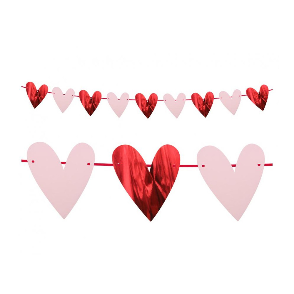 Viirinauha sydämet 200cm