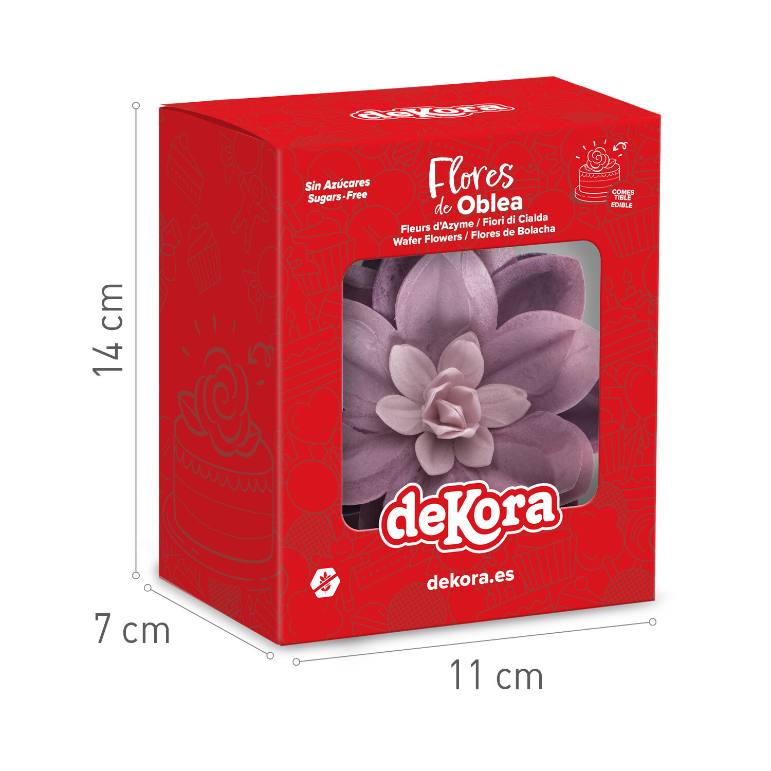 Vohvelikukka water lily lilac - Image 3