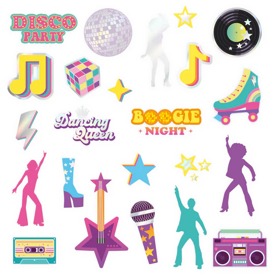 Siirtotatuoinnit retrodisco