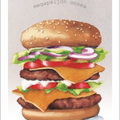 Megapaljon onnea-1-os kortti