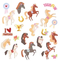 Siirtotatuoinnit, hevonen 21kpl