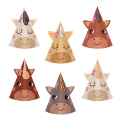 Hevonen -juhlahatut 6kpl