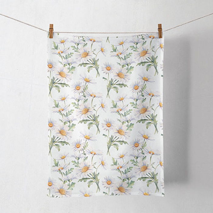 Päivänkakkarat-keittiöliina