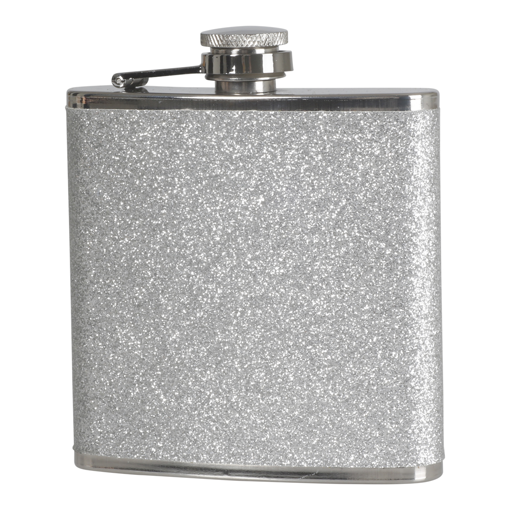 Taskumatti glitter hopea