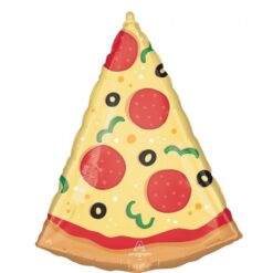 Muotofoliopallo XL pizza slice