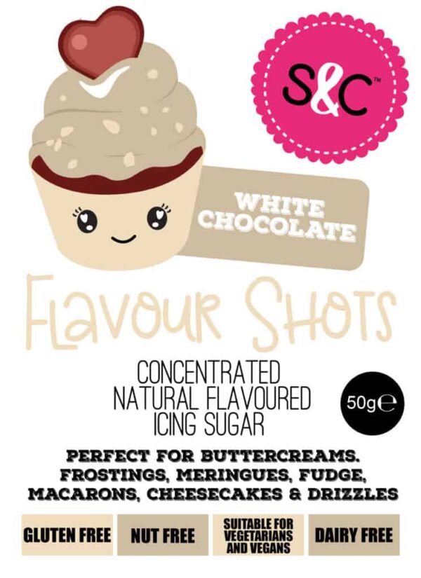 Makutomusokeritiiviste White Chocolate