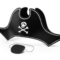 Merirosvohattu ja silmälappu