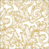 Gold/white baroque-lautasliinat