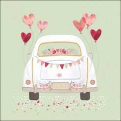 Just married-lautasliinat