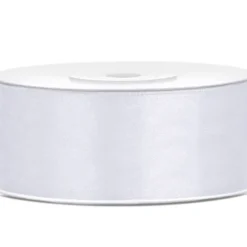 Satiininauha 25mm / 25m valkoinen
