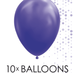 Ilmapallot violetti 10kpl