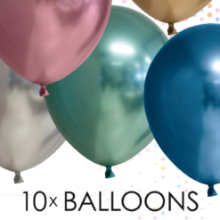 Ilmapallot peili erivärisiä 10kpl