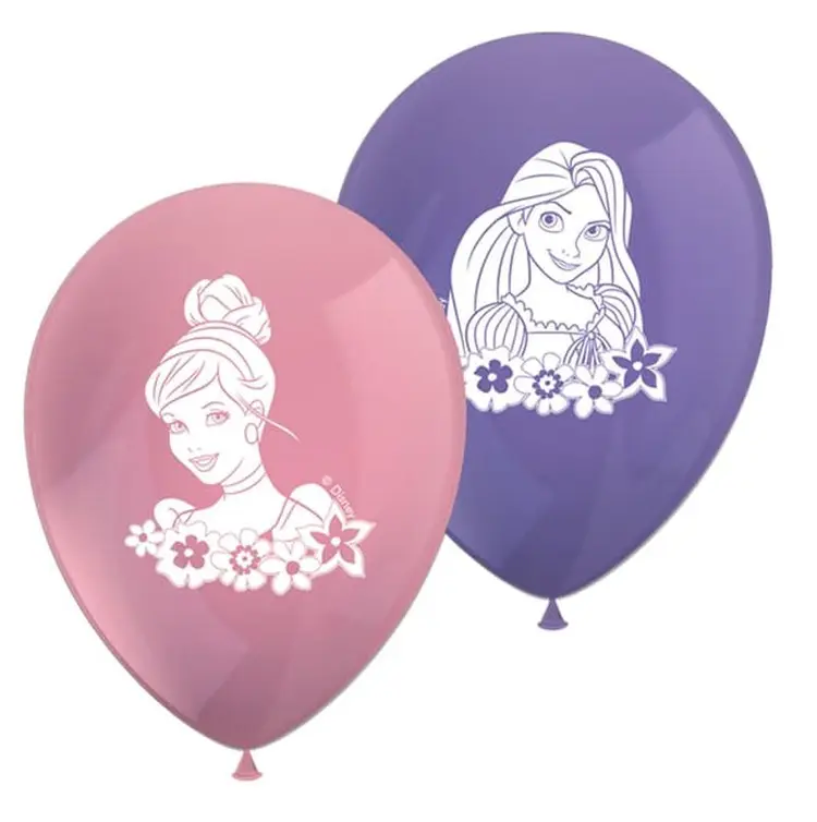 Ilmapallot Disney prinsessat 8kpl