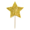 Koristetikut tähti kultainen 12kpl
