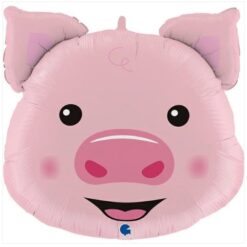 Muotofoliopallo, hymyilevä possu