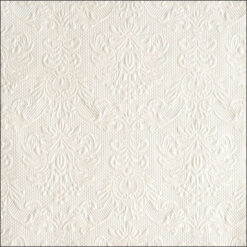 Lautasliinat, elegance pearl white