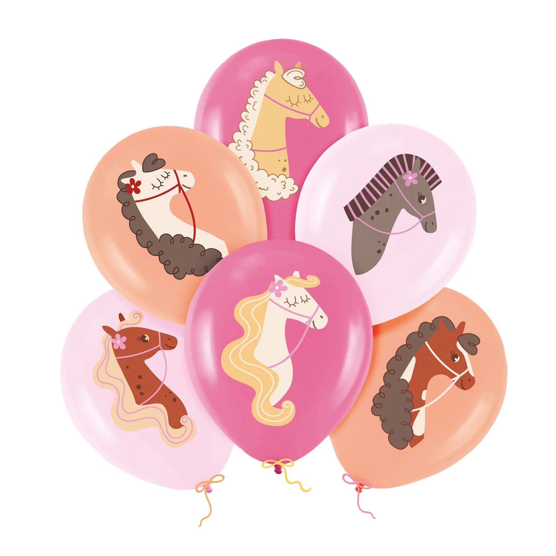 Ilmapallot, hevonen 6kpl